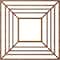 Ekena Millwork Raven Wood Fretwork Pierced Ceiling Medallion, Walnut, 40"OD x 14 5/8"ID x 3/8"T CMWP40X40X0375RAWA - alternate 3